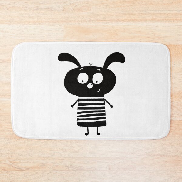 Item preview, Black and white dog nr1 designed and sold by KateCrafts.