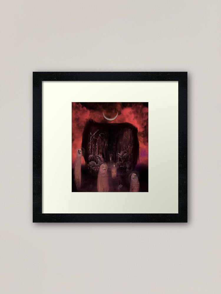 Alternate view of Time to go Framed Art Print