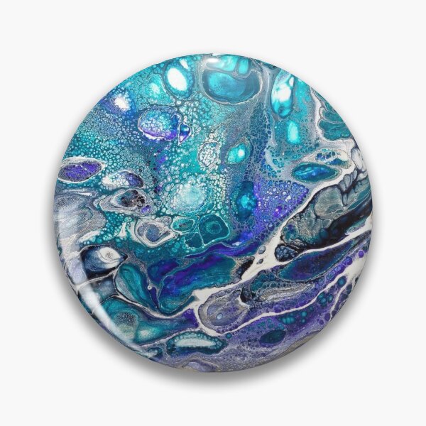 Item preview,  Ocean blue abstract-  bestseller pastel art- masks, mugs, pillows, tshirts designed and sold by August-E.