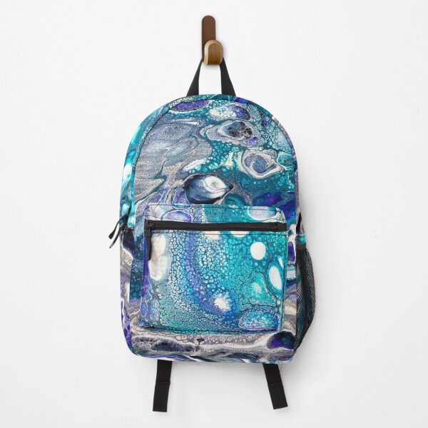 Item preview, Ocean blue abstract- bestseller pastel art- masks, mugs, pillows, tshirts designed and sold by August-E.