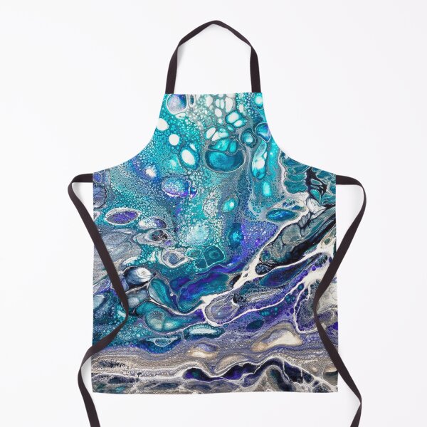 Item preview, Ocean blue abstract- bestseller pastel art- masks, mugs, pillows, tshirts designed and sold by August-E.
