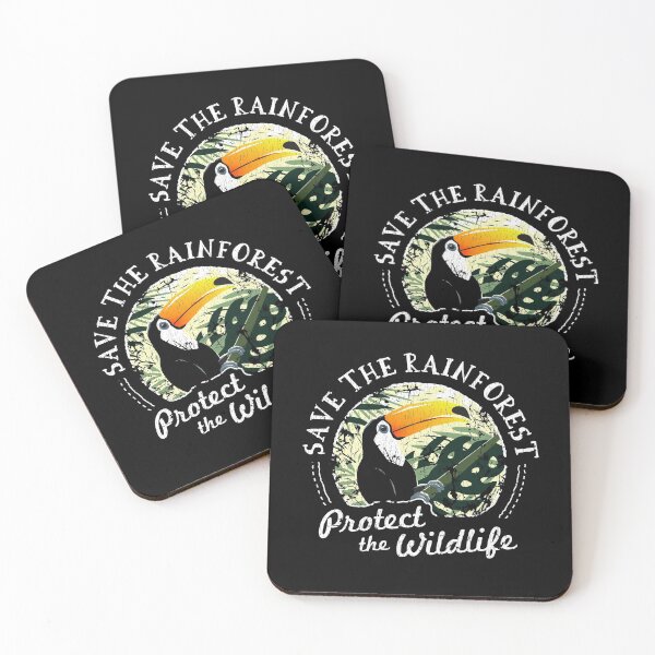 Item preview, Save The Rainforest, Protect The Wildlife - Toucan designed and sold by Bangtees.