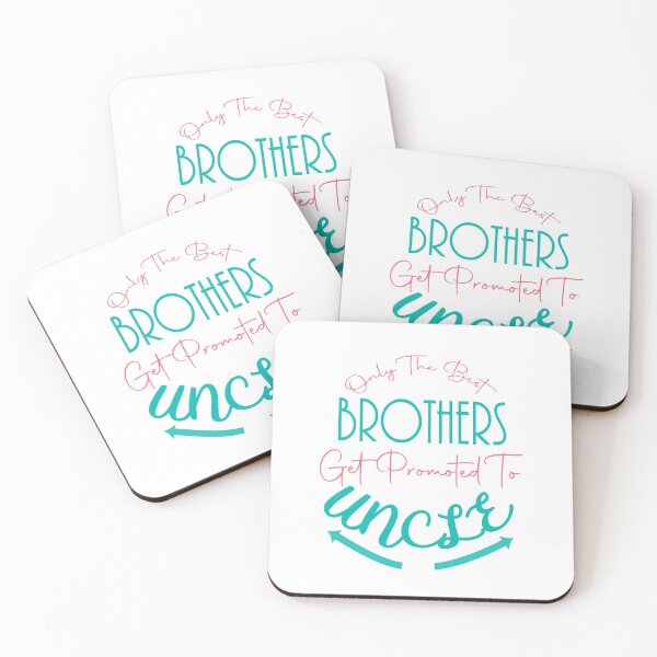 Item preview, The Best Brothers Get Promoted To Uncle designed and sold by Mode Tees.