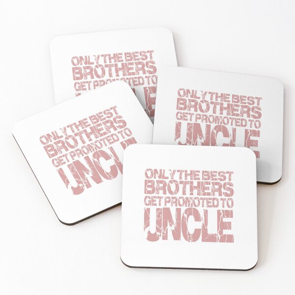 Item preview, The Best Brothers Get Promoted To Uncle designed and sold by Mode Tees.