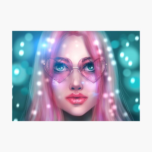 Glitter Photographic Print