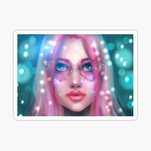 Glitter Sticker