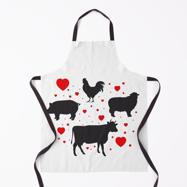 Item preview, Love Farm Animals cow, pig, goat, Rooster designed and sold by shokA Design.