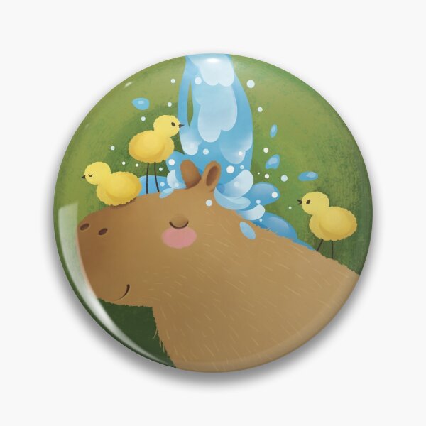 Item preview, Capybaras Chill Bath designed and sold by supermara.