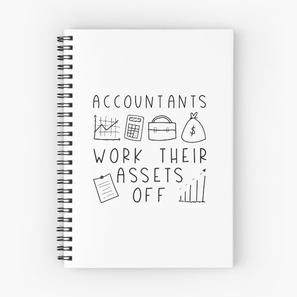 Item preview, Accountants Work Their Assets Off designed and sold by LuckyFoxDesigns.