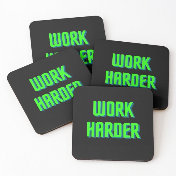 Item preview, Work harder! designed and sold by Beyond Words.