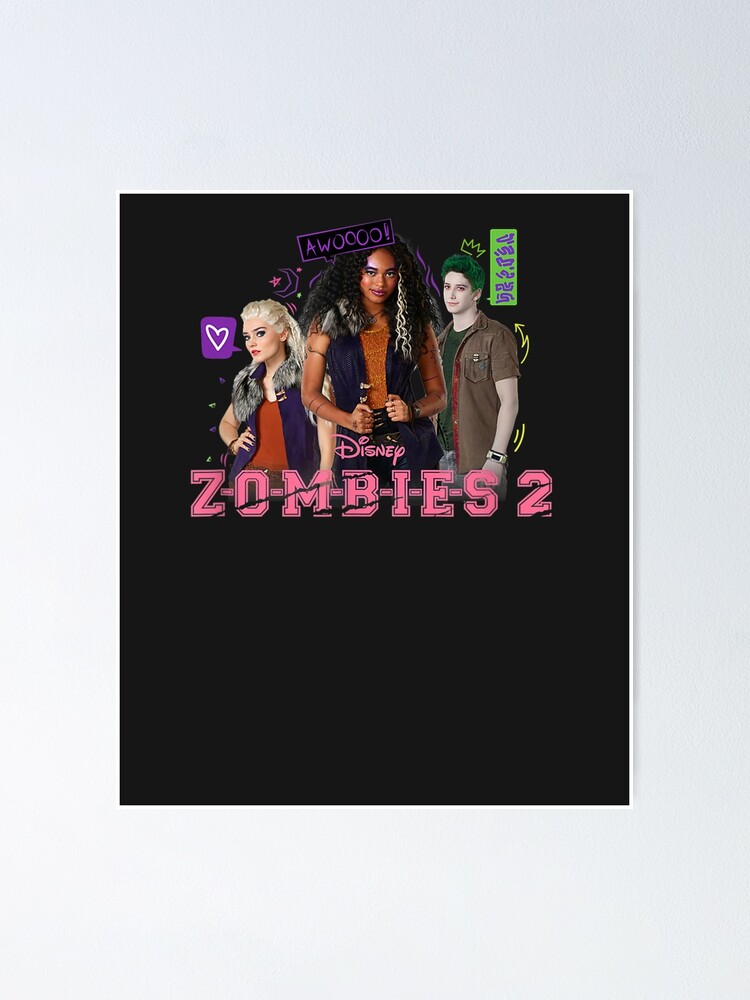 "Disney Zombies 2 Zombie Crew " Poster for Sale by MaidKadric Redbubble