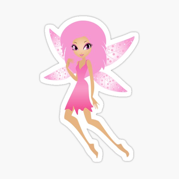 Item preview, Pink Haired Fairy designed and sold by cgroenewald.
