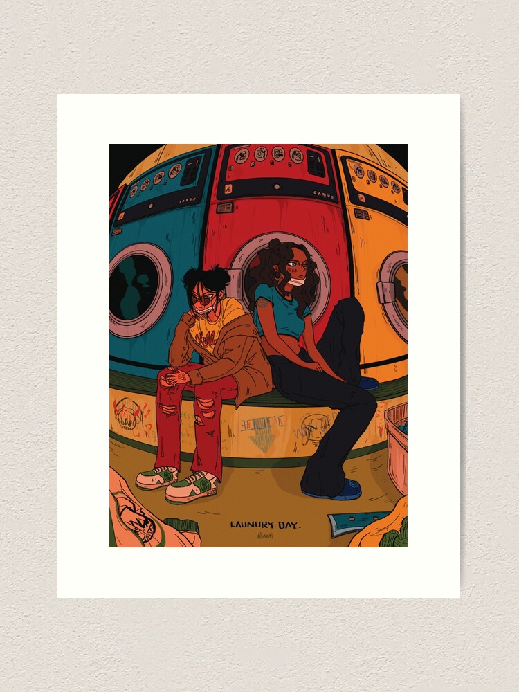 Alternate view of laundry day - Toph, Katara Art Print