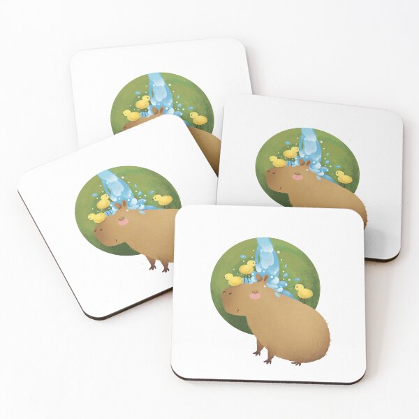 Item preview, Capybaras Chill Bath designed and sold by supermara.