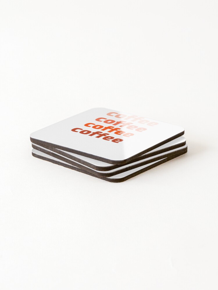 Thumbnail 4 of 5, Coasters (Set of 4), Coffee  designed and sold by Theteebrewing.