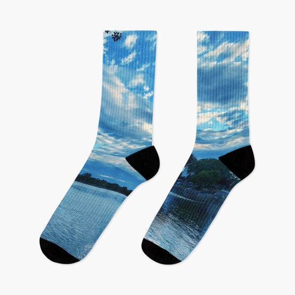 Item preview, There is A Storm Coming Clouds And Lake designed and sold by belvederestore.