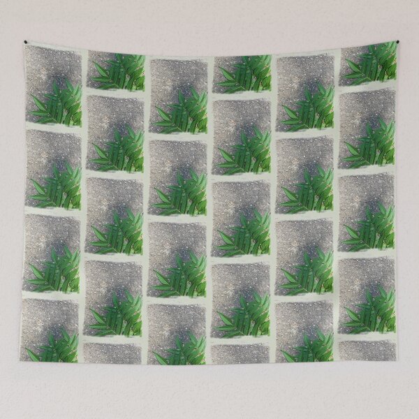Item preview, green leaves on the pavement designed and sold by Nataliya89.