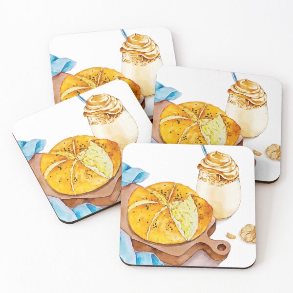 Item preview, Garlic butter bread and dangola coffee designed and sold by ngoctien.