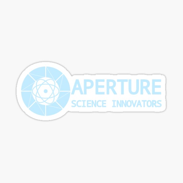 Apeture Science Innovators - Unterschiedliches Logo - Sticker