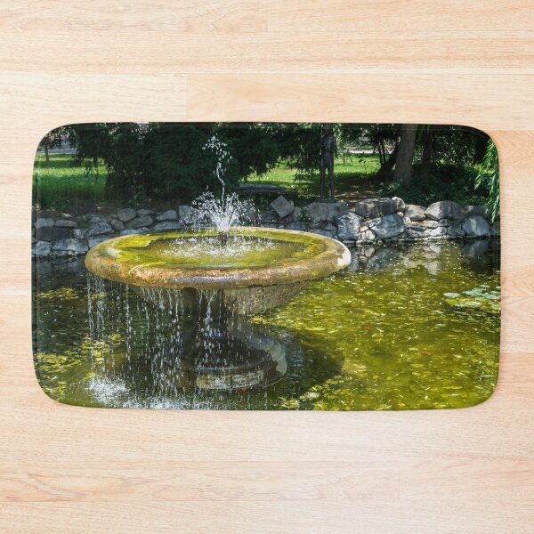 Item preview, Refreshing Summer - the Little Fisherman Fountain Merrily Splashing in the Sunshine designed and sold by Georgia Mizuleva.