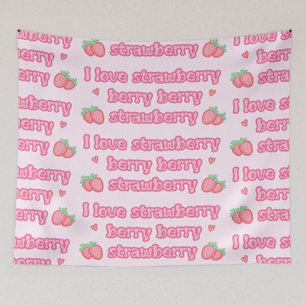 Item preview, Jhope I love strawberry designed and sold by gummieturtle.