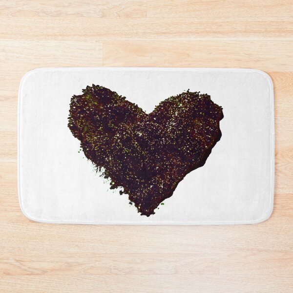 Item preview, Black Muddy Heart designed and sold by wildjellybeans.