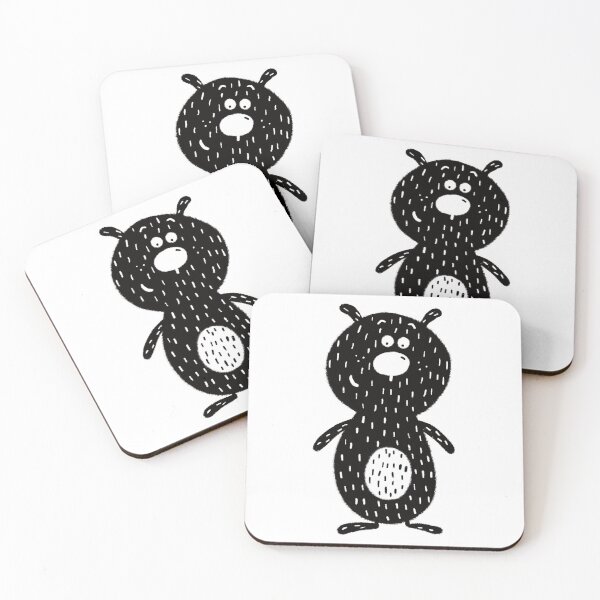 Item preview, Black and white dog nr2 designed and sold by KateCrafts.