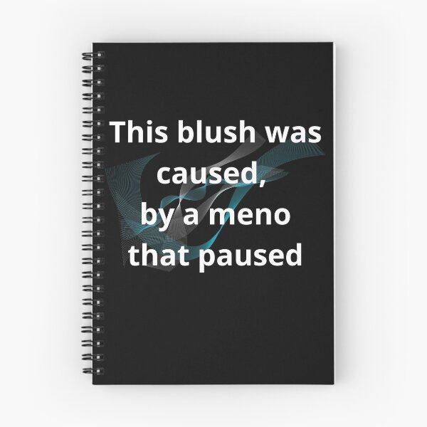 Item preview, Blushes caused by menos that pause designed and sold by TeeZoneZtore.