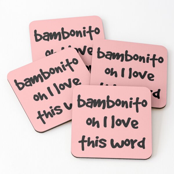Item preview, bambonito oh I love this word designed and sold by beruc.