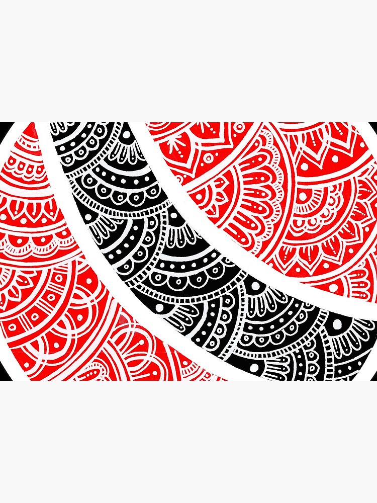 Trinidad and Tobago Mandala by portiasubranart