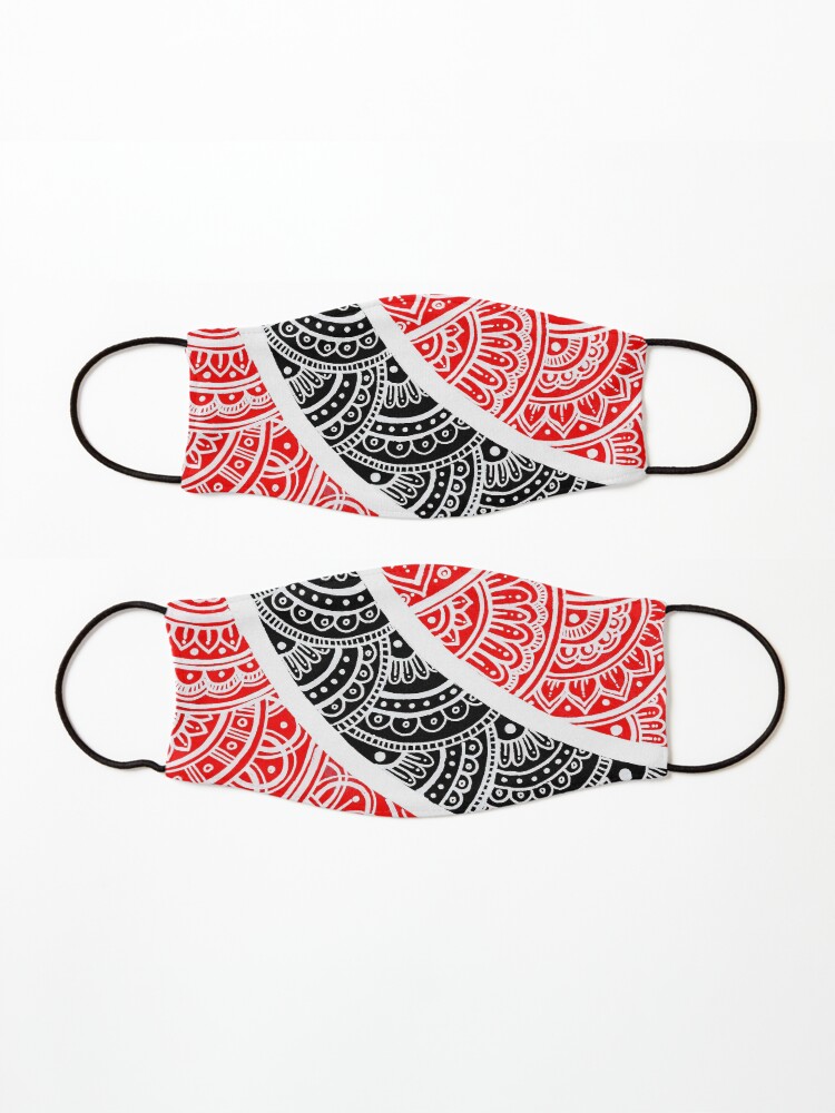 Alternate view of Trinidad and Tobago Mandala Mask