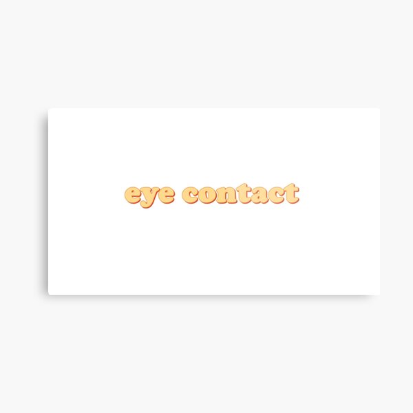 Item preview, eye contact designed and sold by jane-daisy.