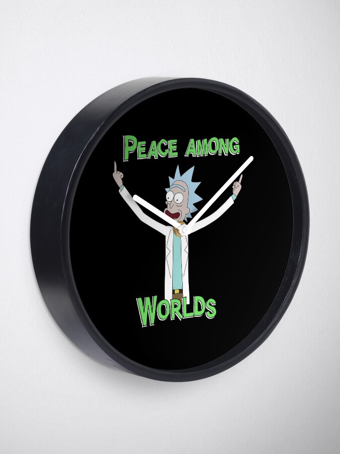 Alternate view of Peace Among Worlds! Clock