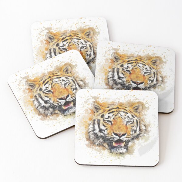 Item preview, Watercolor tiger- afl tigers designed and sold by Vortex810.