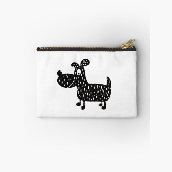 Item preview, Black and white dog nr3 designed and sold by KateCrafts.