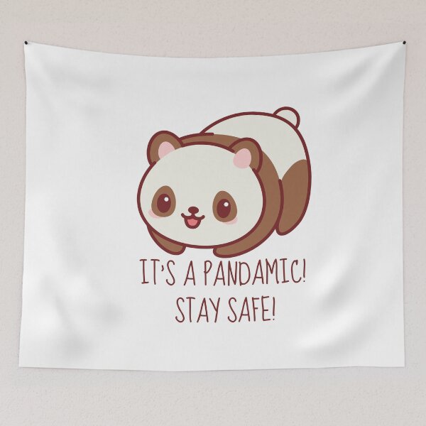 Item preview, Pandas - Pandamic. Stay Safe! designed and sold by Beyond Words.