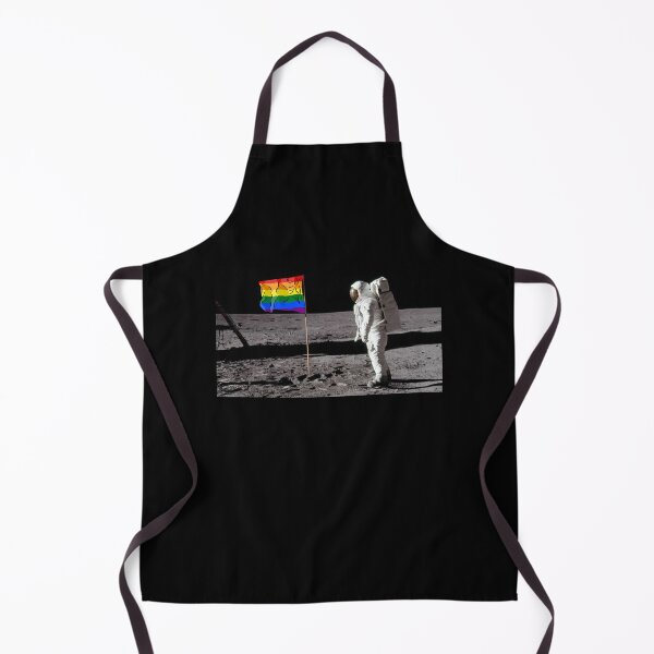 Item preview, LGBTQ Flag On The Moon designed and sold by hadicazvysavaca.
