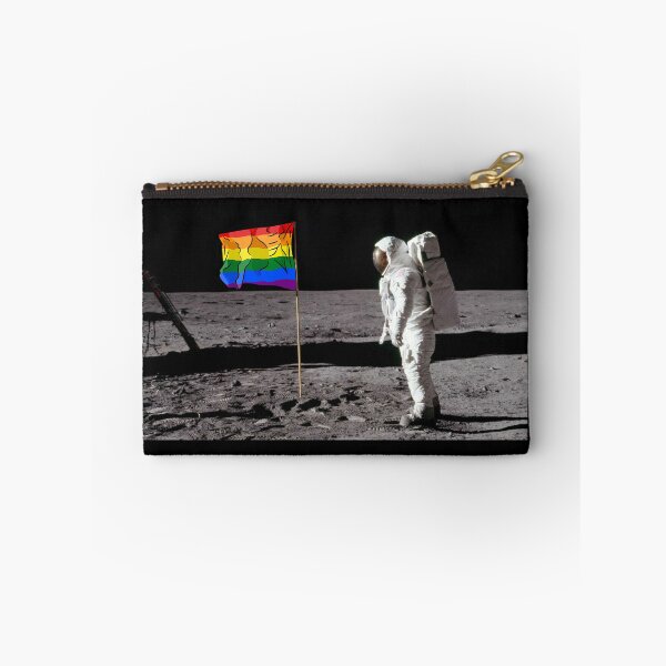 Item preview, LGBTQ Flag On The Moon designed and sold by hadicazvysavaca.