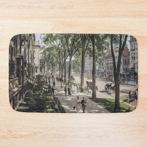 Item preview, Broadway in Saratoga Springs, New York, ca 1915 (full size) designed and sold by Sanna Dullaway.