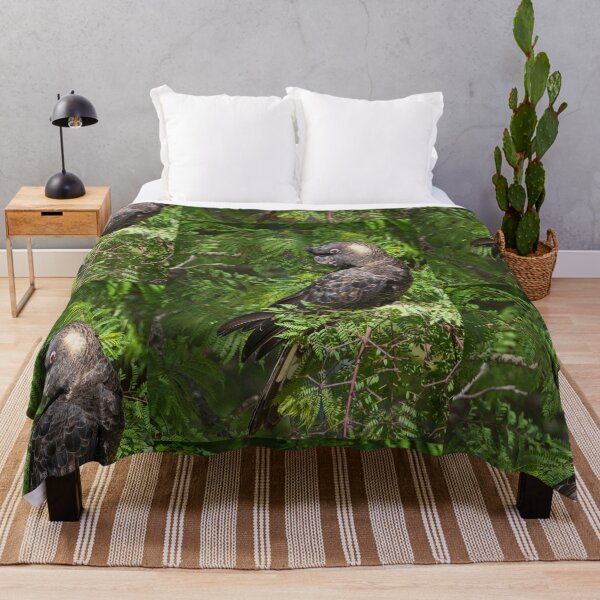 Item preview, Caranby's Cockatoo, male, in the Jacaranda tree. Kardinya, W.A. designed and sold by Sandra Chung.