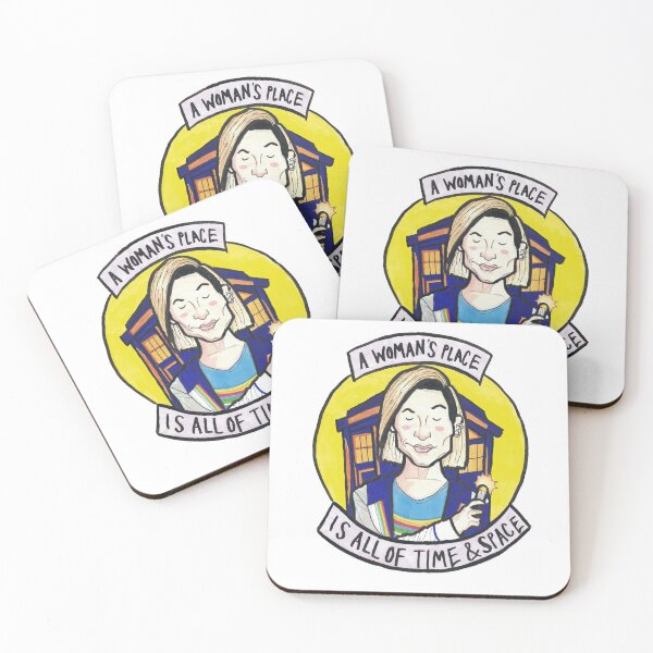Item preview, Jodie Whittaker Feminist Logo designed and sold by OliverDraws.