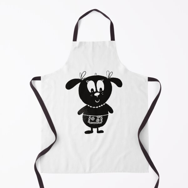 Item preview, Black and white dog nr4 designed and sold by KateCrafts.
