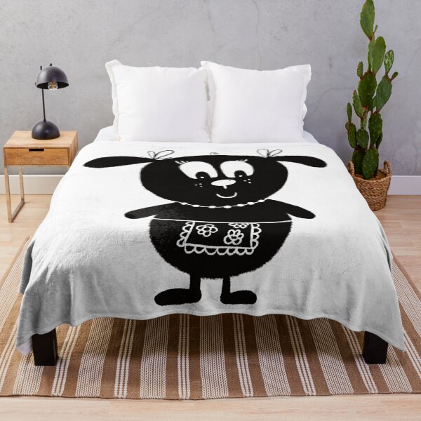 Item preview, Black and white dog nr4 designed and sold by KateCrafts.