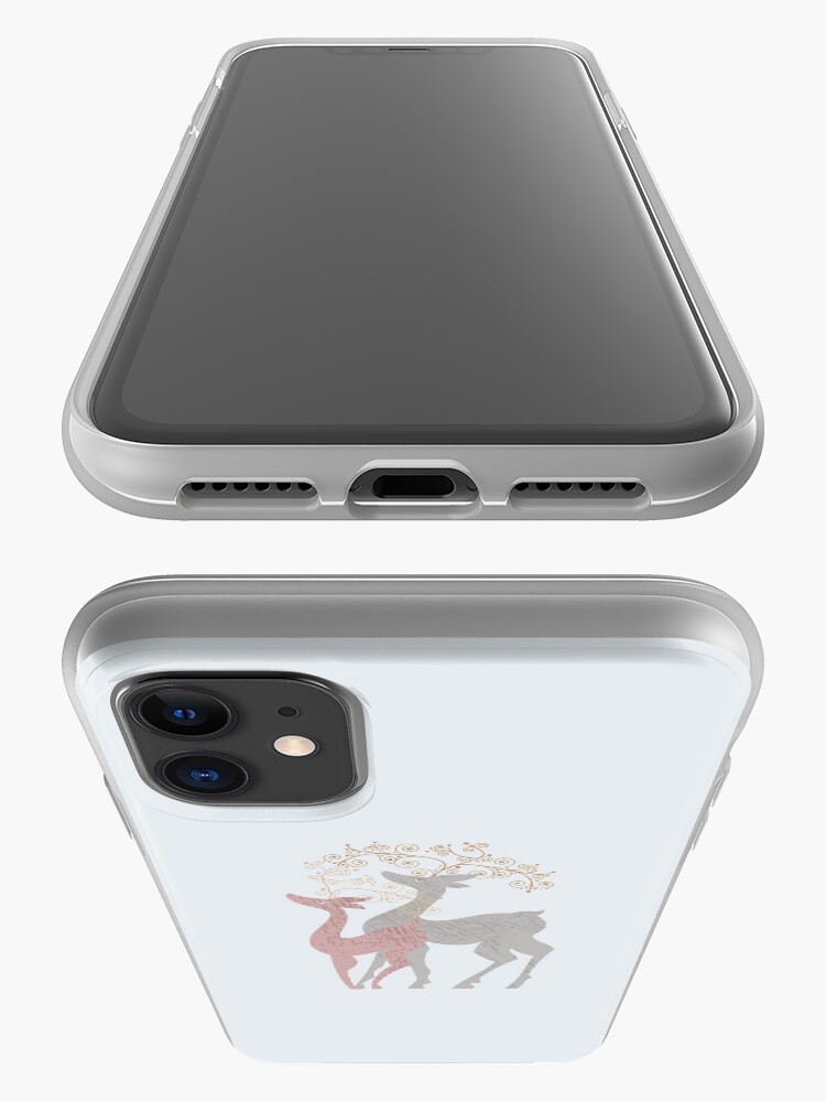 Alternate view of Couple of Deer iPhone Case & Cover