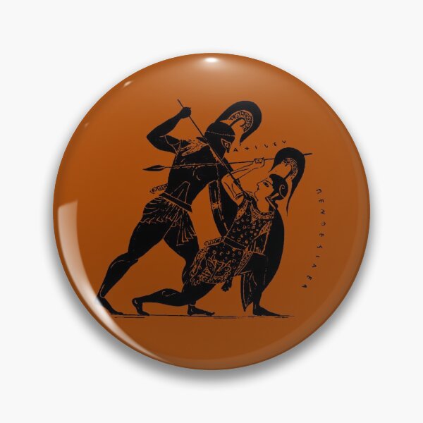Item preview, Achilles kills Penthesilea, Queen of the Amazons (2) designed and sold by DotorEaon.