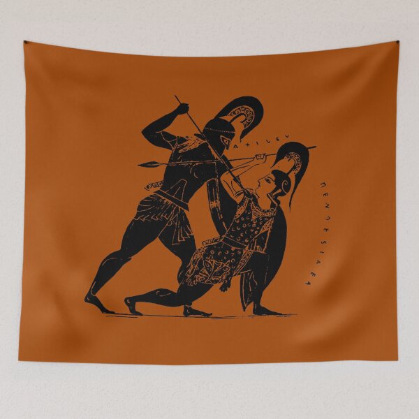 Item preview, Achilles kills Penthesilea, Queen of the Amazons (2) designed and sold by DotorEaon.