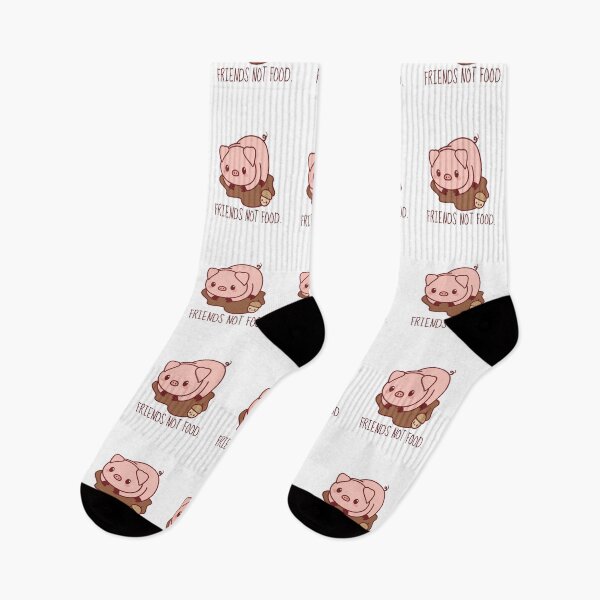 Item preview, Pigs - Friends not food! designed and sold by Beyond Words.