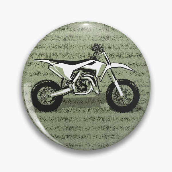 Item preview, Motocross // monochromatic sage green and black white motorcycles designed and sold by SelmaCardoso.