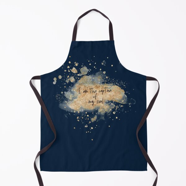 Item preview, I Am the Captain of My Soul, Watercolor Celestial Stardust designed and sold by PinkLotusArt.