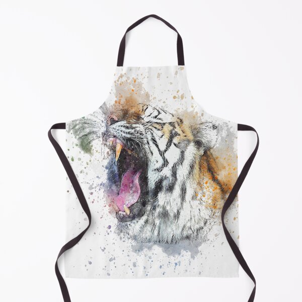 Artikelvorschau, Aquarell abstrakte Kunst Tiger-afl Tiger entworfen und verkauft von Vortex810.